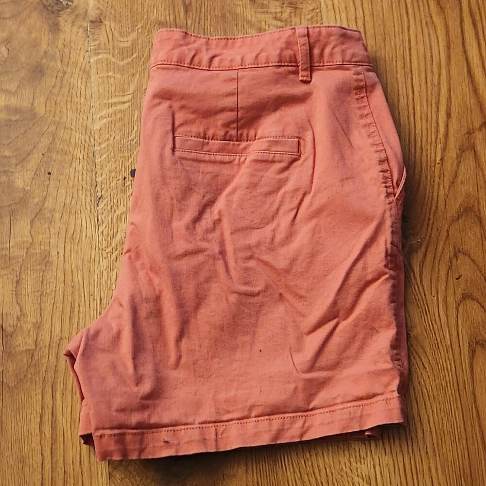 Coral Summer Shorts - Picture 2 of 4